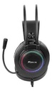 AUDIFONOS CON MICROFONO | GAMING | XTRIKE ME GH-509 | RGB | ESTEREO | 2x3.5mm+1xUSB | 1x3.5mm | PC/PS4/PS5/Xbox | NEGRO 