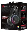 AUDIFONOS CON MICROFONO | GAMING | XTRIKE ME GH-510 | RGB | ESTEREO | USB 2.0 | NEGRO