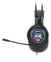 AUDIFONOS CON MICROFONO | GAMING | XTRIKE ME GH-516 | RGB | 2x3.5mm+1xUSB | 1x3.5mm | jack via splitter/PC/PS4/PS5/Xbox One | NEGRO 
