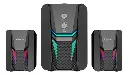 CORNETA 2.1 XTRIKE ME SK-612 7COLORS | 5W+3W*2 | DC5V1A | NEGRO