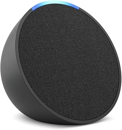 AMAZON | ALEXA | ECHO POP | 1RA GENENERACION | PARLANTE INTELIGENTE ALEXA | WIFI | BLUETOOTH | NEGRO