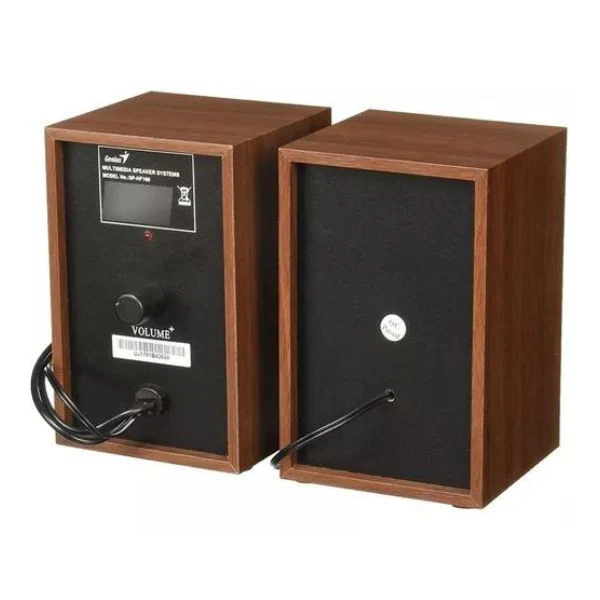 CORNETA GENIUS SP-HF180 | 6W | 3.5MM | USB | MADERA