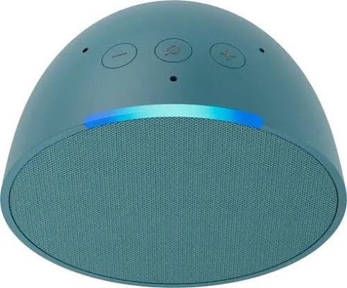 AMAZON | ALEXA | ECHO POP | 1RA GENENERACION | PARLANTE INTELIGENTE ALEXA | WIFI | BLUETOOTH | VERDE AZULADO