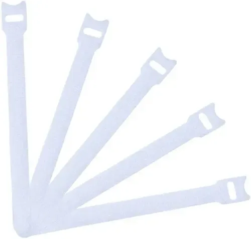 CINTA VELCRO | WIREPLUS | BLANCA | 20CM X 100 UNIDADES | WP-CINTBV-12X20