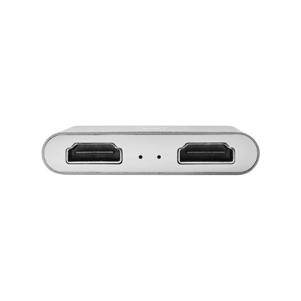 ADAPTADOR | UNNO TEKNO | USB C A DOBLE HDMI | 4K | HB1103SV