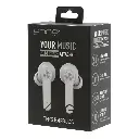 AUDIFONOS | UNNO TEKNO | TWS VIBE | MICROFONO | INALAMBICO | C|ESTUCHE | BLUETOOTH 5.0 | BLANCO | HS7505WT