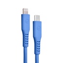 CABLE | UNNO TEKNO | PREMIUM USB C - LIGHTNING | 1.5MTS | USB 2.0 | AZUL | CB4074BL