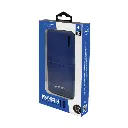 CARGADOR DE BATERIA | (POWER BANK) | UNNO TEKNO | SLIM | 10000MAH | USB DOBLE USB C - USB B | PB2210BL