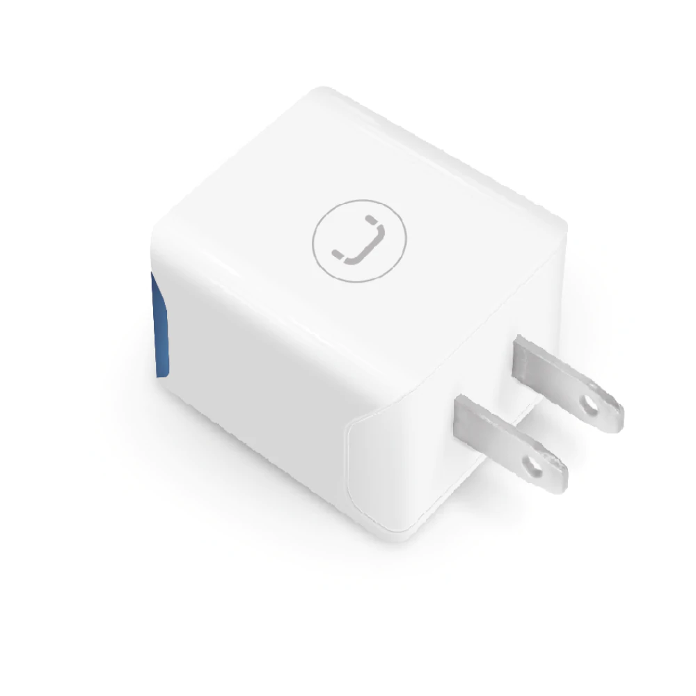 CARGADOR PARED | UNNO TEKNO | 2 PUERTOS + USB | 5V | 1AMP | PW5052WT
