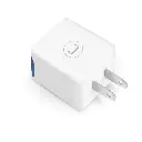 CARGADOR PARED | UNNO TEKNO | 2 PUERTOS + USB | 5V | 1AMP | PW5052WT