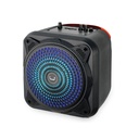 CORNETAS | UNNO TEKNO | SP9356BK | BEATBOX TWS | KARAOKE | BLUETOOTH | 1800W | 2200MAH | RGB | NEGRO