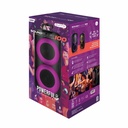 CORNETAS | UNNO TEKNO | SP9436BK | SOUNBLAST | ALTAVOZ | 8" | 6500W | RADIO FM | BT MICROFONO