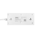 REGLETA | UNNO TEKNO | 6 TOMAS | 120V | P5-15R (3) + USB A (3) + USB C (1) | PW5083WT