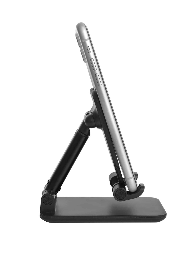 SOPORTE TELEFONO | UNNO TEKNO | BASE PARA ESCRITORIO AJUSTABLE | NEGRO | CH3011BK