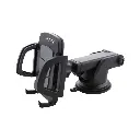 SOPORTE TELEFONO | UNNO TEKNO | BRAZO ARTICULADO PARABRISAS | NEGRO | CH3006BK
