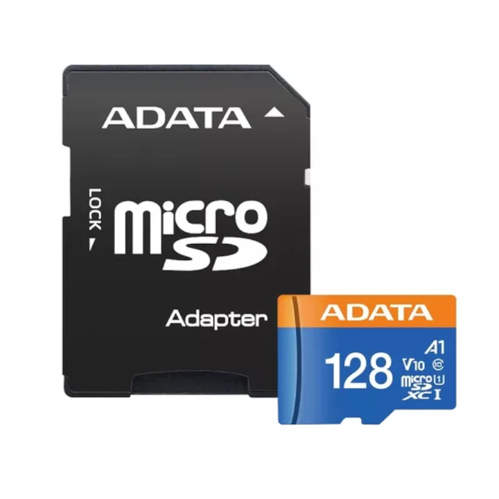 MEMORIA MICRO SD | ADATA | 128GB | MICROSD XC | UHS-I | CLASE 10 CON ADAPTADOR