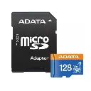 MEMORIA MICRO SD | ADATA | 128GB | MICROSD XC | UHS-I | CLASE 10 CON ADAPTADOR