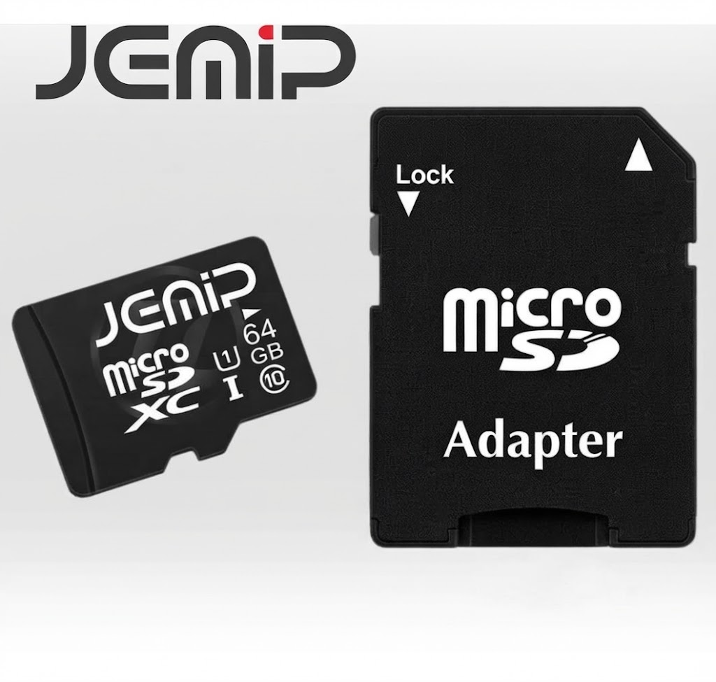MEMORIA MICRO SD | JEMIP | 64GB | CLASE 10 | MICRO SD 2.0 | 3.0