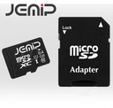 MEMORIA MICRO SD | JEMIP | 64GB | CLASE 10 | MICRO SD 2.0 | 3.0