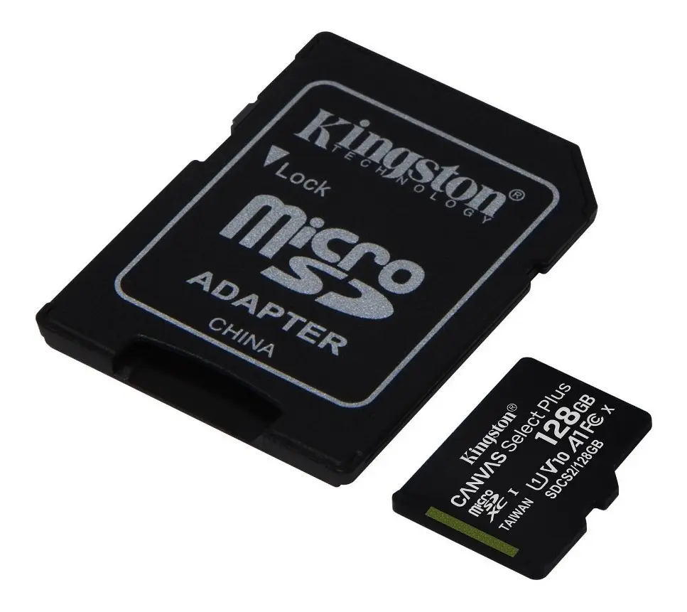 MEMORIA MICRO SD | KINGSTON | 128GB | CP PLUS | 100MB|S