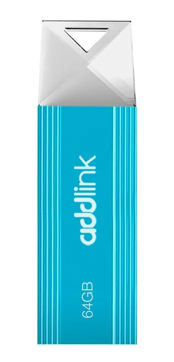 PENDRIVE | ADDLINK | U12 | 64GB | USB 2.0 | AQUA