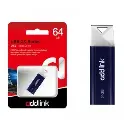 PENDRIVE | ADDLINK | U12 | 64GB | USB 2.0 | DARK