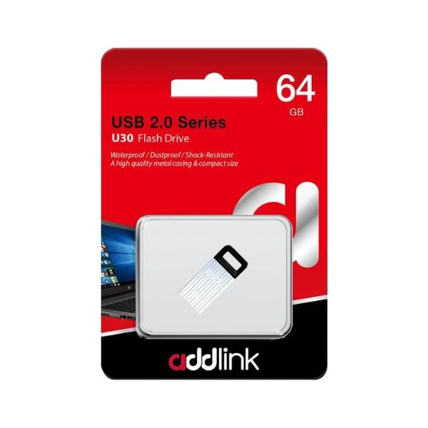 PENDRIVE | ADDLINK | U30 | 64GB | USB 2.0