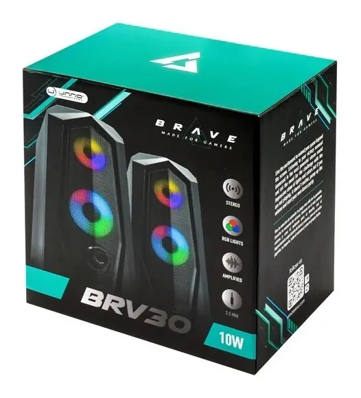 CORNETA UNNO TEKNO | SP9030BK | TECHNO | 10W | NEGRO RGB