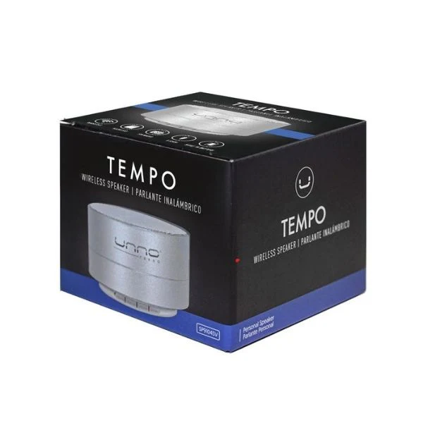 CORNETA UNNO TEKNO TEMPO | 3.5MM | BLUETOOH | RADIO PLATA | SP9104SV
