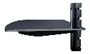 BASE DE PARED | UNNO TEKNO | REPISA MODULAR | VIDRIO TEMPLADO | 10KGS | TM8021BK