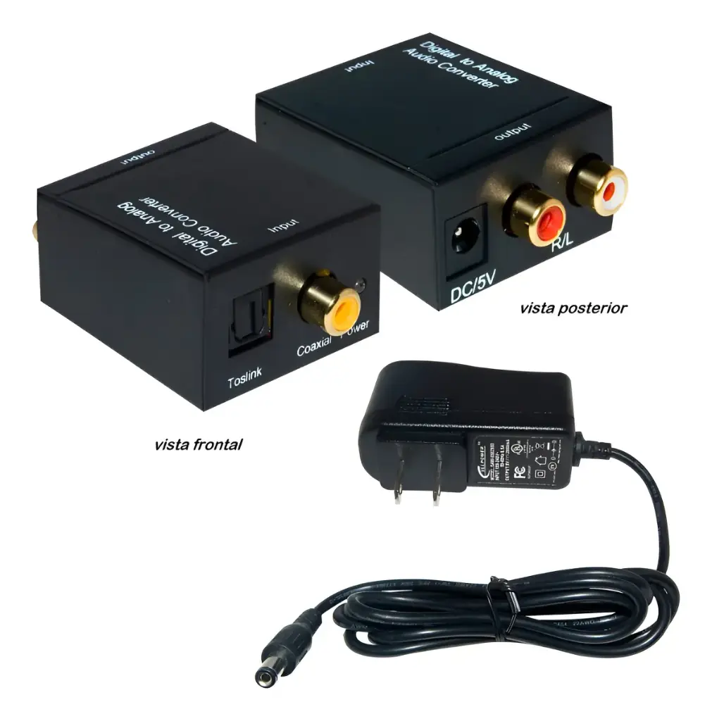 CONVERTIDOR AUDIO | DIGITAL OPTICO | OEM