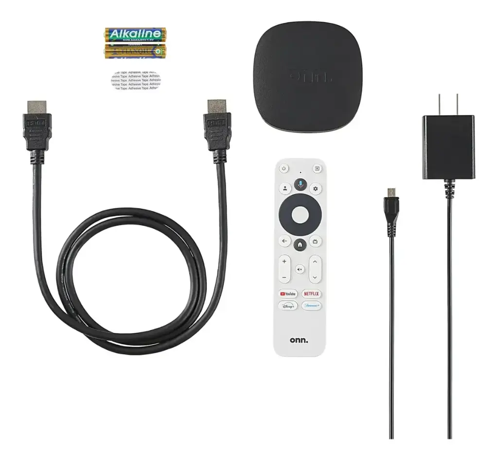 DISPOSITIVO STREAMING | GOOGLE TV | ONN | 4K | UHD | HDMI | DOLBY AUDIO | WIFI | 2416A