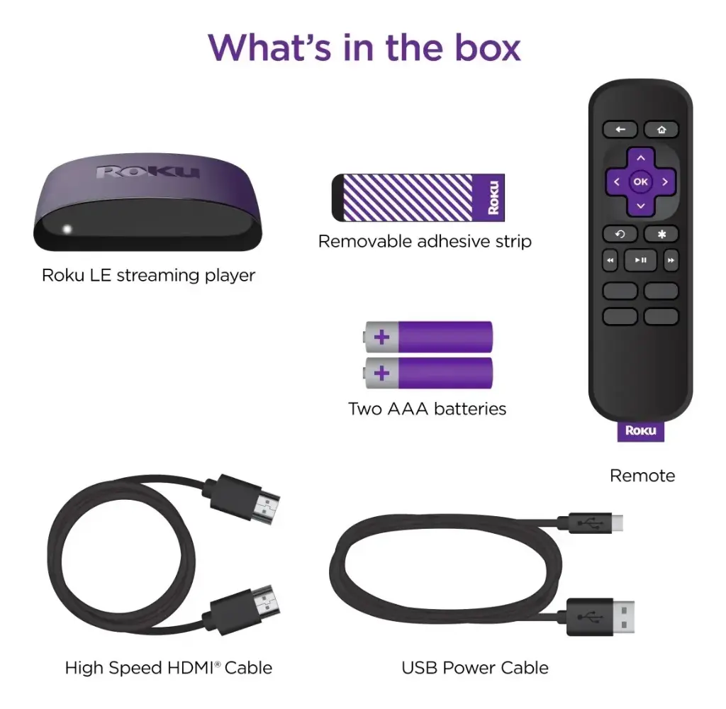 DISPOSITIVO STREAMING | ROKU | LE TVBOX | FHD | 1080P | HDMI | CONEXION WIFI | 3930S4