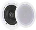 ALTAVOZ | CORNETA PARA TECHO | PYLE | PDIC1651RD | 5.25" | 2 VIAS | 150W | INTERIORES | EMPOTRABLE | BLANCA | 2 PACK