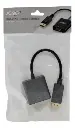 CABLE | ADAPTADOR | JEMIP | DISPLAY PORT MACHO A HDMI HEMBRA | NEGRO | JPODPHDC017-BK