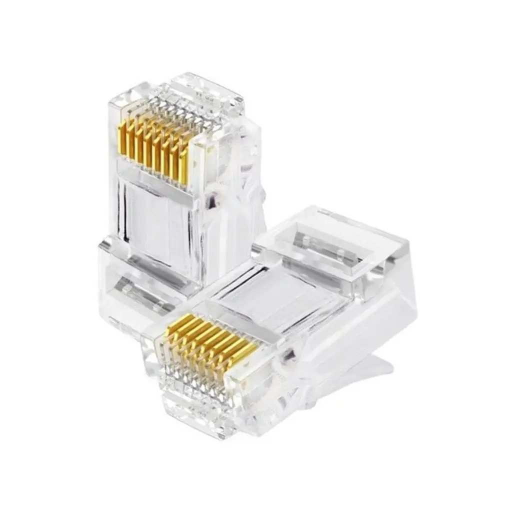 CONECTOR | RJ45 | CAT6 | STC | CAJA | 100 UNIDADES | STC-RJ45-CAT6-PU