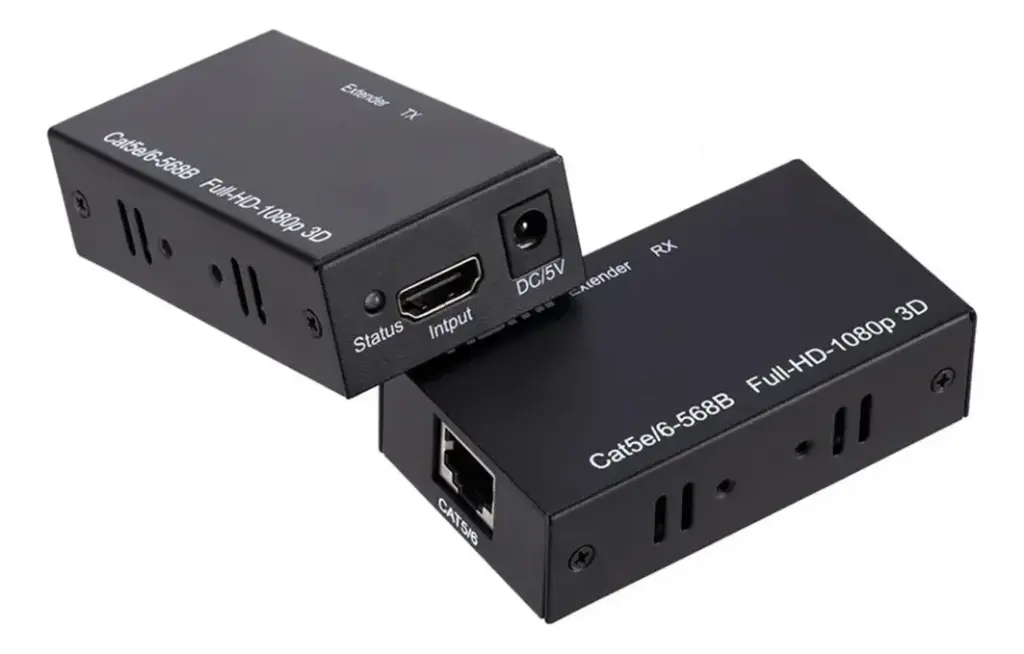 CONVERTIDOR | EXTENSOR | HDMI A RJ45 | FULL HD | 1080P | 60MTS PAR | STC-HDMIEXT60M