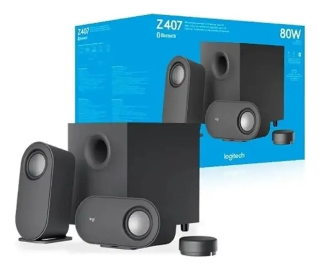 CORNETAS LOGITECH | Z407 2.1 | MULTIMEDIA | BLUETOOTH