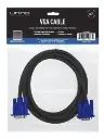 CABLE | UNNO TEKNO | CB4016BK | VGA | 15 PINES | 1.8M | MACHO MACHO