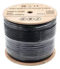 CABLE | UTP | CAT 6 | 100 MTS | EXTERIOR