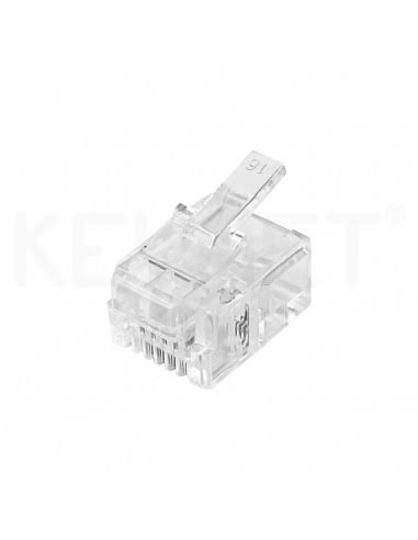 CONECTOR | RJ11 | CAT3 | OEM | POR UNIDAD