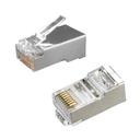 CONECTOR | RJ45 | BLINDADO | CAT 6 | POR UNIDAD