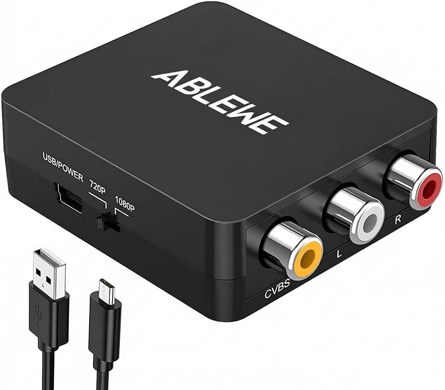 CONVERTIDOR | RCA (AV2) A HDMI | CAJA