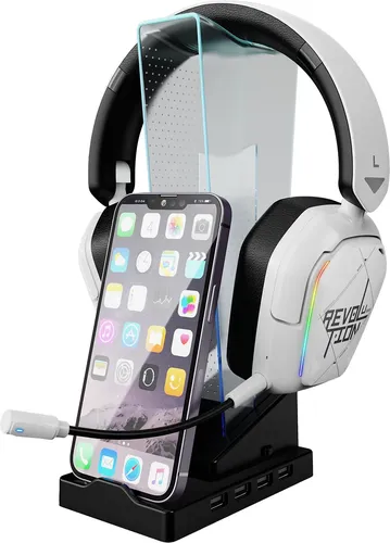 ESTACION AUDIFONO | CON HUB USB | XTRIKE ME | HT-09 4*2.0 HUB | 7 COLORS 