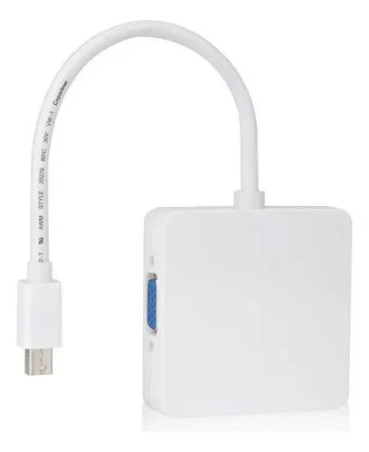 MINI DISPLAY PORT | (THUNDERBOLT) A HDMI-VGA-DVI | 3 EN 1