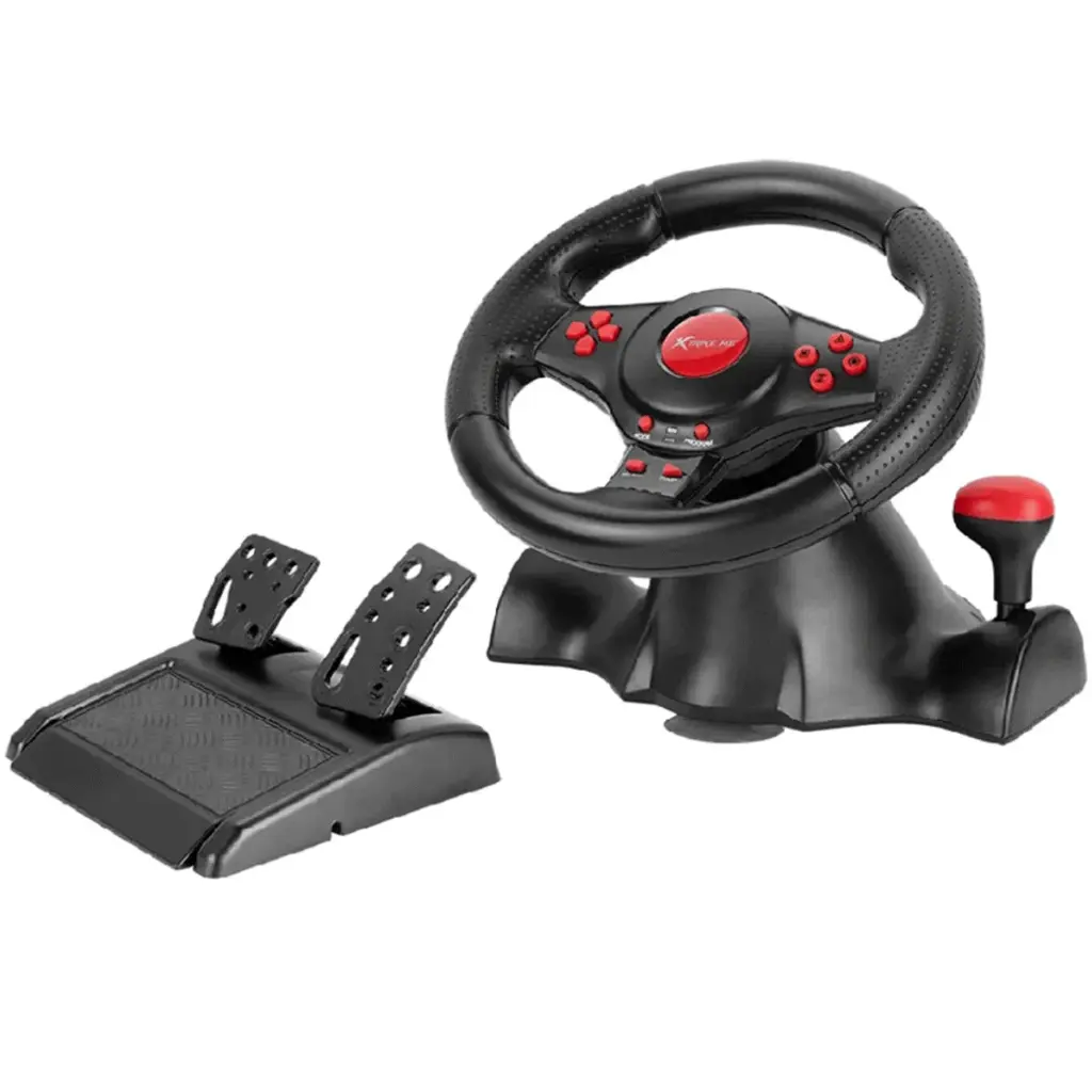 VOLANTE GAMER DE CARRERA |  XTRIKE ME | GP-903 | USB | PS4 | PS3 | XBOX ONE | XBOX 360 | Switch 