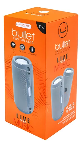 CORNETAS UNNO TEKNO | SP9213GY | BULLET TWS BLUETOOTH | 10W | 1500MAH | GRIS
