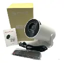 PROYECTOR | PORTATIL | ANDROID | HY300 | BT 5.2 | 1080P | WIFI | 180° | ROTACION | ULTRA HD | BLANCO