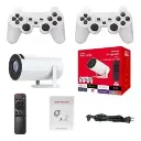 PROYECTOR | PORTATIL | TV | GAME | WIFI | CON 2 CONTROLES | JUEGOS INTEGRADOS | FULL HD