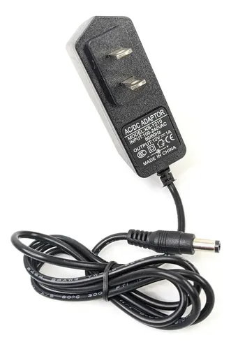 TRANSFORMADOR | 12V | 1 AMPER | PARA CAMARAS DE SEGURIDAD | CCTV